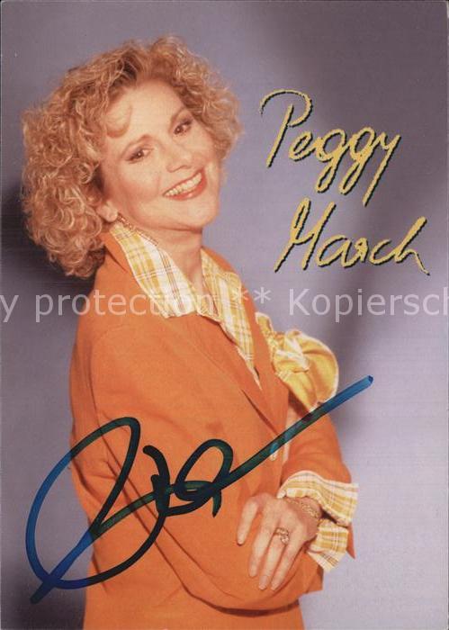 Saenger Band Peggy March Autogramm