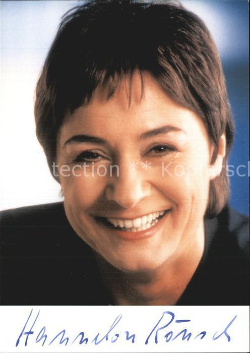Politiker Hannelore Rönsch MdB Autogramm