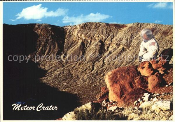 Astronaut Meteor Crater