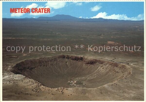Wissenschaft Science Meteor Crater Arizona U.S. National Lan