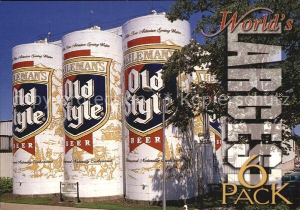 Bier World_s Largest Six Pack G. Heileman Be