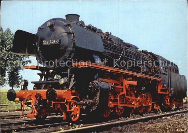 Lokomotive Baureihe 043 Dreizylinder-Güterzuglokom