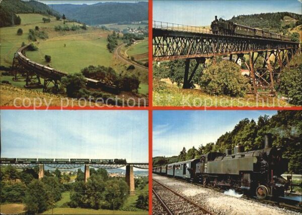 Lokomotive Museumsbahn Wutachtal Biesenbach-Viaduk