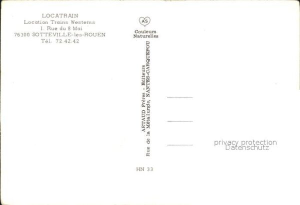 Touristenzug Locatrain Sotteville-les-Rouen – Bild 2
