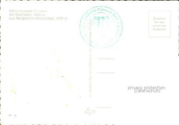 Seilbahn Dachsteinsüdwand Gletscherbahn Ramsau B – Bild 2
