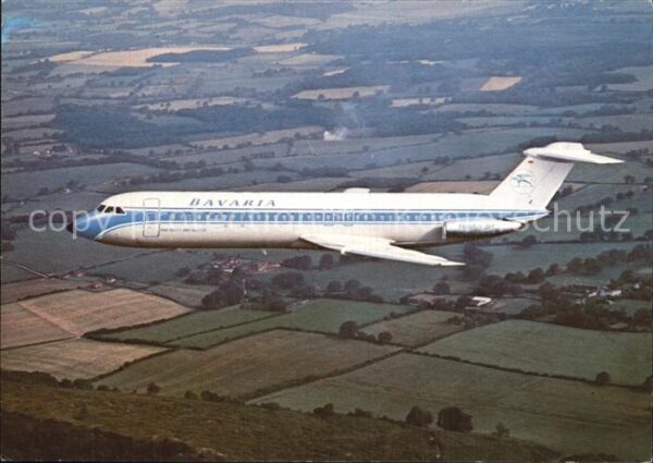 Flugzeuge Zivil Bavaria Bac Super One-Eleven Holiday Je