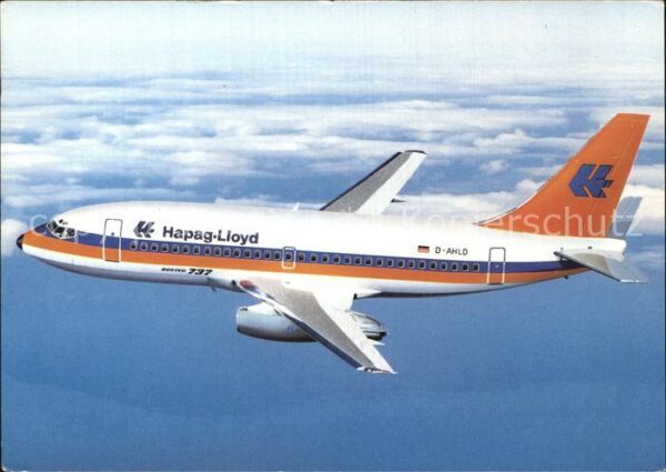 Flugzeuge Zivil Hapag-Lloyd Boeing 737-200