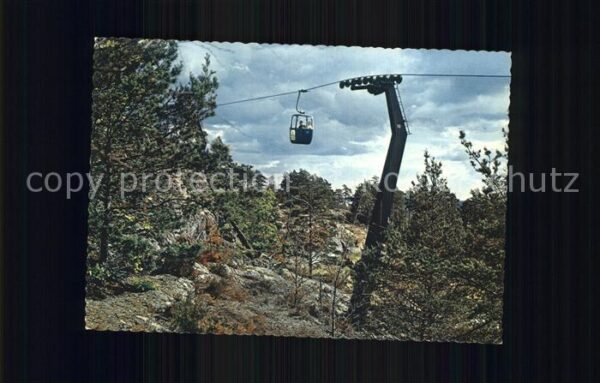 Seilbahn Kolmardens Djurpark Linbanan