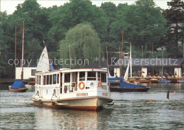 Motorschiffe Osterbek Hamburg Alster-Rundfahrt