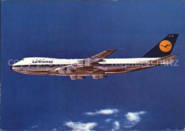 Lufthansa Boeing Jet 747