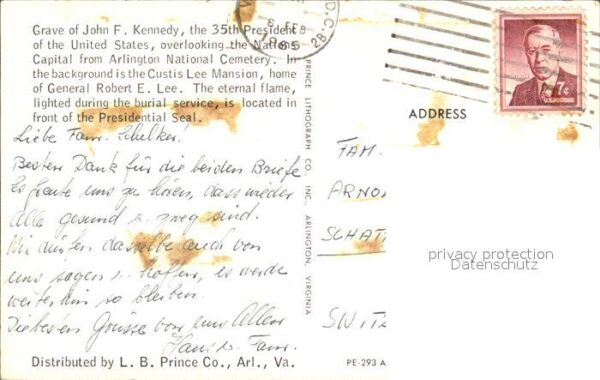 Tod Grave John F. Kennedy Arlington Nationa – Bild 2
