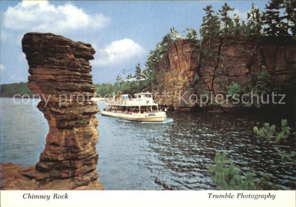 Motorschiffe Chimney Rock Wisconsin Dells Boat Trip