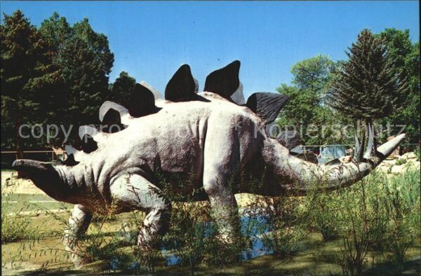 Dinosaurier Stegosaurus Dinosaur Gardens Vernal Uta