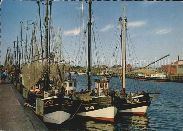 Segelboote Büsum Kutterhafen Fischkutter