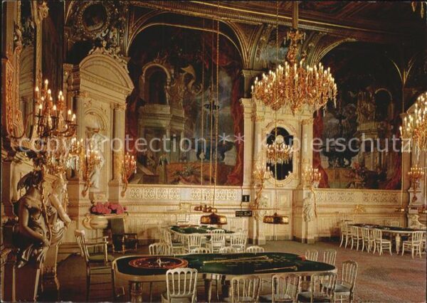 Casino Spielbank Baden-Baden Salle Louis XIII Grüner Saa
