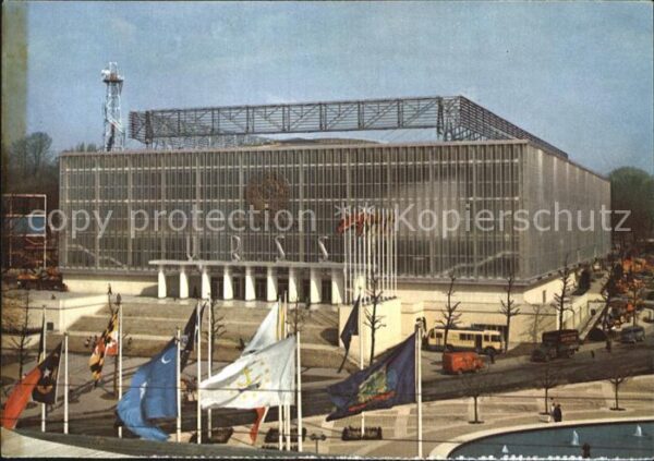 Exposition Universelle Bruxelles 1958 Pavillon de l'U.R.S.S.