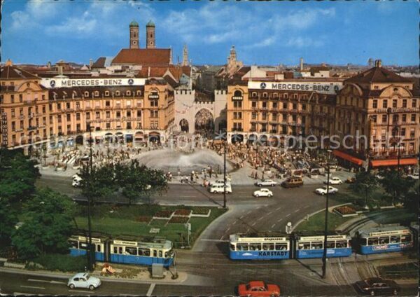 Strassenbahn München Karlsplatz