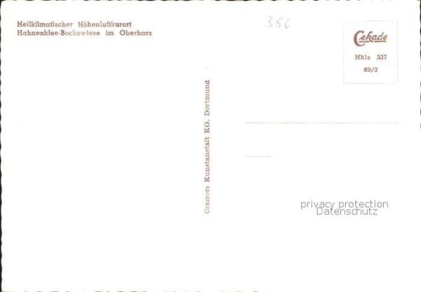 Hahnenklee-Bockswiese Harz – Bild 2