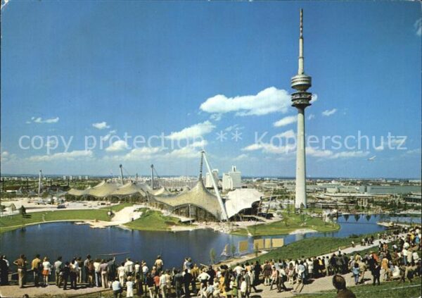 Olympia Olympiapark München Olympiaturm