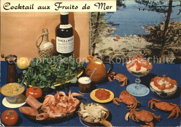 Lebensmittel Cocktail aux Fruits de Mer Recette