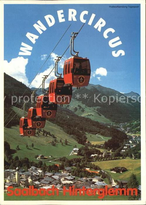 Seilbahn Saalbach Hinterglemm Wandercircus