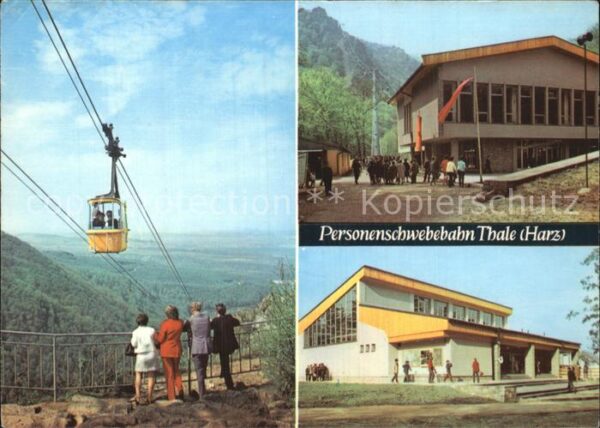Seilbahn Thale Harz Bergstation Talstation