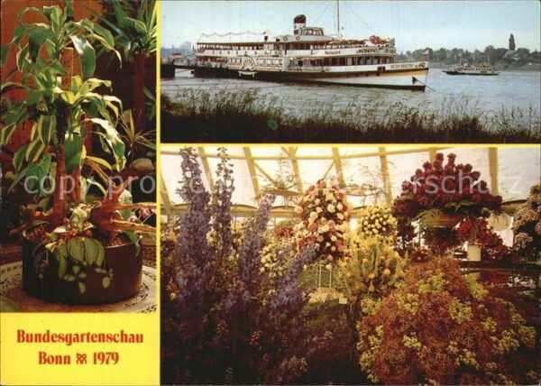 Bundesgartenschau Bonn Restaurant-Schiff Rüdesheim Ausste