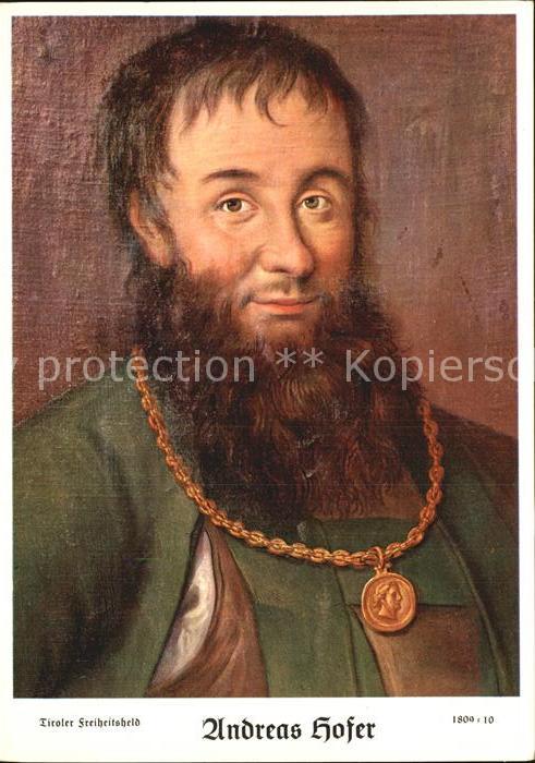 Hofer Andreas Gemälde von Jakob Blasius Altmutter