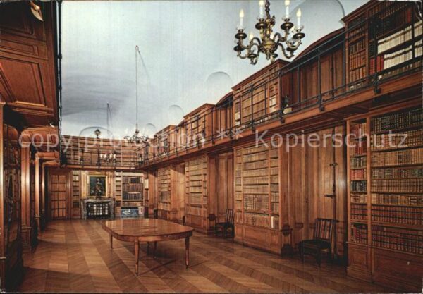 Bibliothek Library Chateau de Beloeil