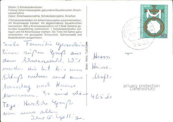 Lebensmittel Schwarzwälder Kirschtorte Rezept – Bild 2