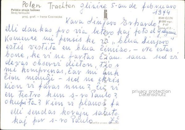 Trachten Polen Polskie stroje ludowe – Bild 2