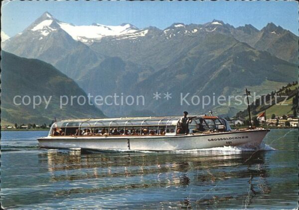 Motorschiffe Grossglockner Rundfahrtboot Zeller See