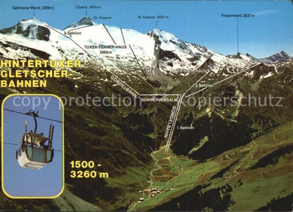 Seilbahn Hintertux Gletscherbahn