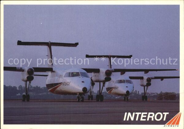 Flugzeuge Zivil Interot Airways Boeing DHC 8-100