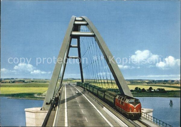Eisenbahn Fehmarnsund-Brücke