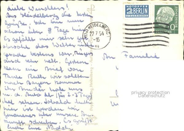 Foto Popp Nr. Heidelberg Schlosshof – Bild 2