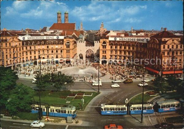 Strassenbahn München Karlsplatz
