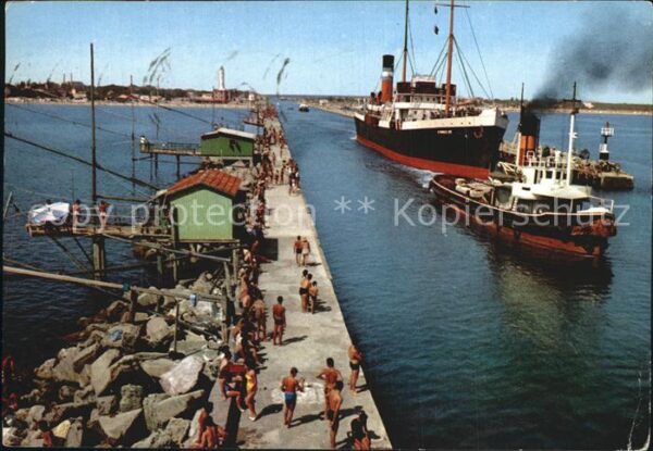 Hafenanlagen Marina di Ravenna Porto Canale Capanni