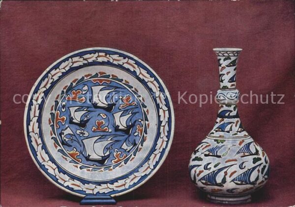 Vase Polychrome Ware Asia Minor 16th Century