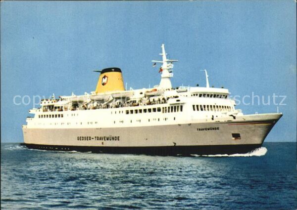 Schiffe Ships Navires M.S. Travemünde