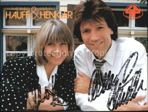 Saenger Band Monika Hauff und Klaus-Dieter Henkler A