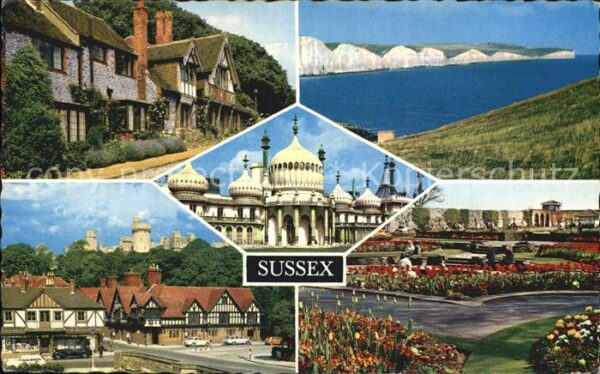 Sussex Seven-Sisters Tudor-Cottages Royal-Pavi