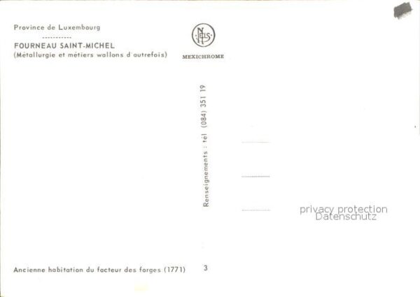 Fourneau Saint-Michel Provinde de Luxembourg habitation du fa – Bild 2