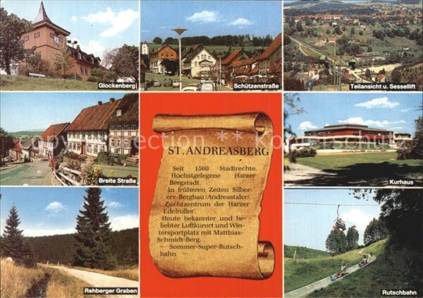 St Andreasberg Harz Glockenberg Schützenstrasse Kurhaus Som