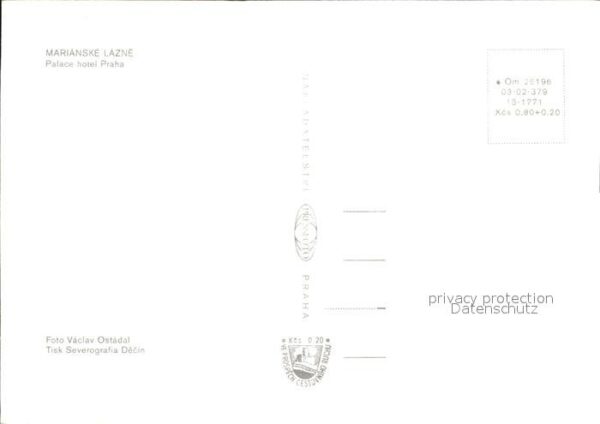 Marianske Lazne Palace Hotel Praha – Bild 2