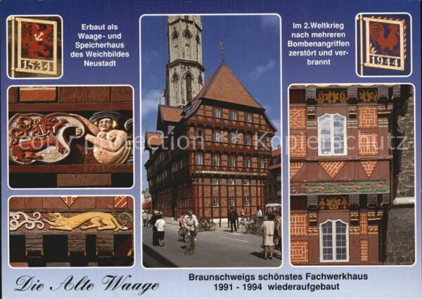Braunschweig Die Alte Waage und Speicher