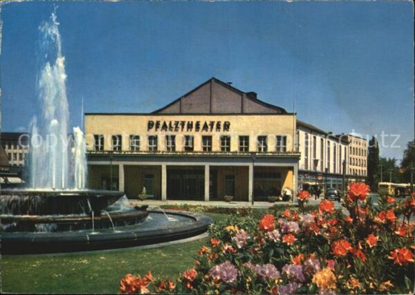 Kaiserslautern Pfalztheater Fackelrondell