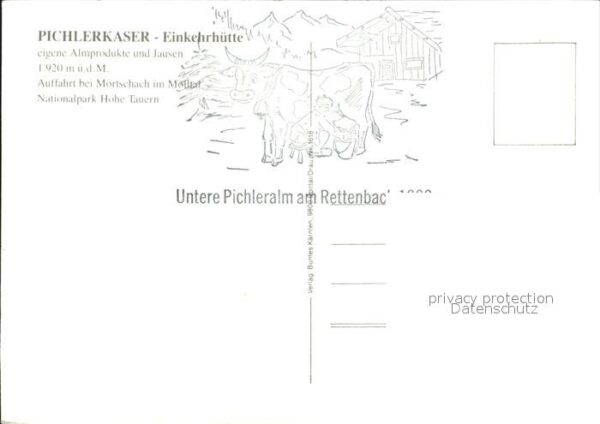 Moertschach Pichlerkaser Einkehrhütte – Bild 2