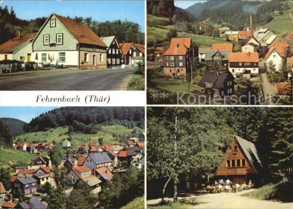 Fehrenbach Thueringer Wald Waldbaude Werraquelle HOG-Rasthof