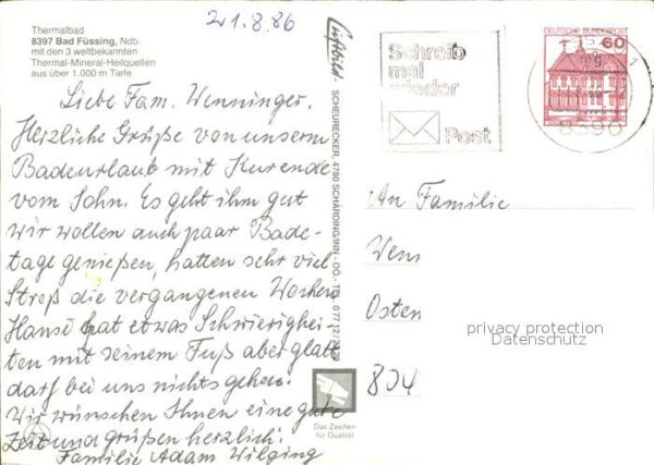 Bad Fuessing Fliegeraufnahme Thermalbad – Bild 2